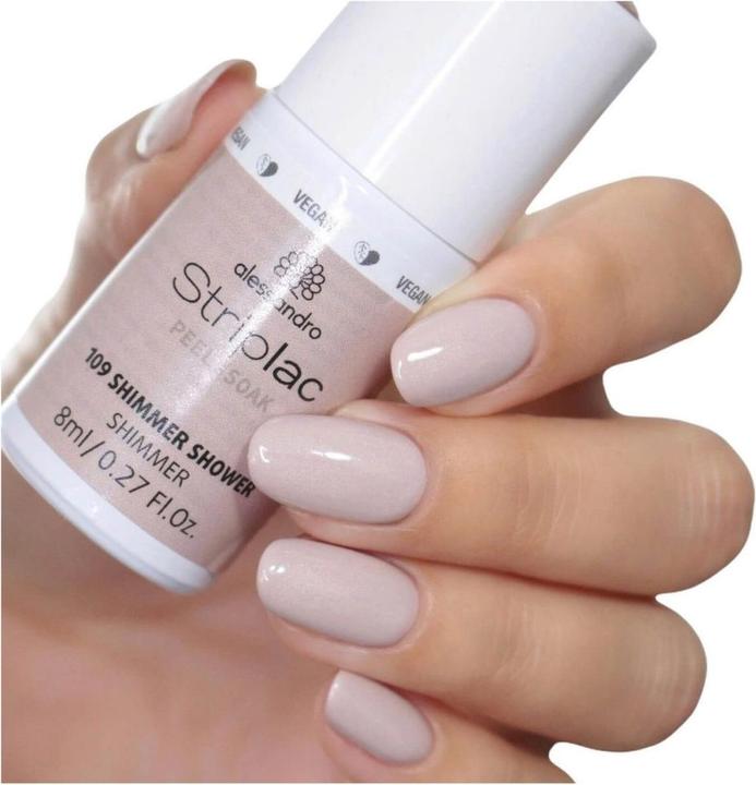 Produktbild Alessandro Striplac Peel or Soak (109 Shimmer Shower, UV-Gel Lack)