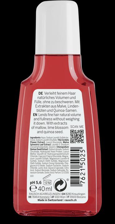 Actual product image Rausch Volume (40 ml, Liquid shampoo)