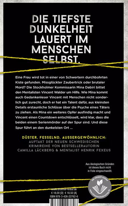 Image du produit Schwarzlicht (Allemand, Camilla Läckberg, Henrik Fexeus, 2022)