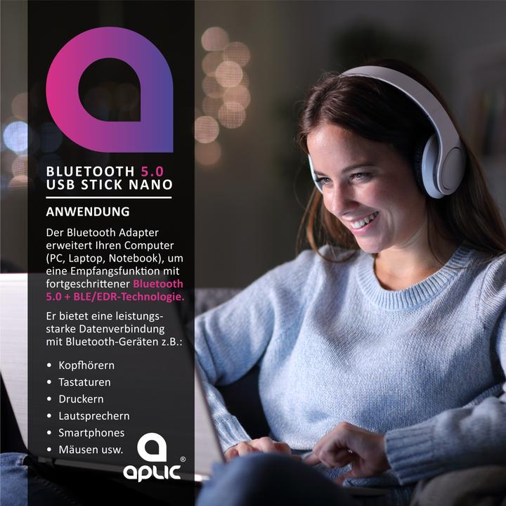 Produktbild Aplic Bluetooth USB Stick (Sender & Empfänger)