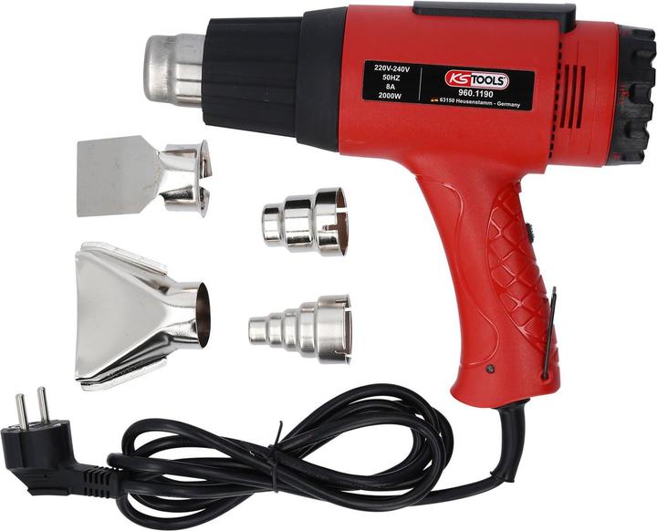 Produktbild KS Tools Heissluftgebläsepistolen-Satzincl. 4 Aufsätze