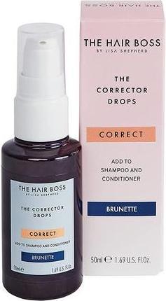 Actual product image The Hair Boss By Lisa Shepherd The Corrector Drops Colour Correcting Droplets For Dark Hair Brunette (Brunette)