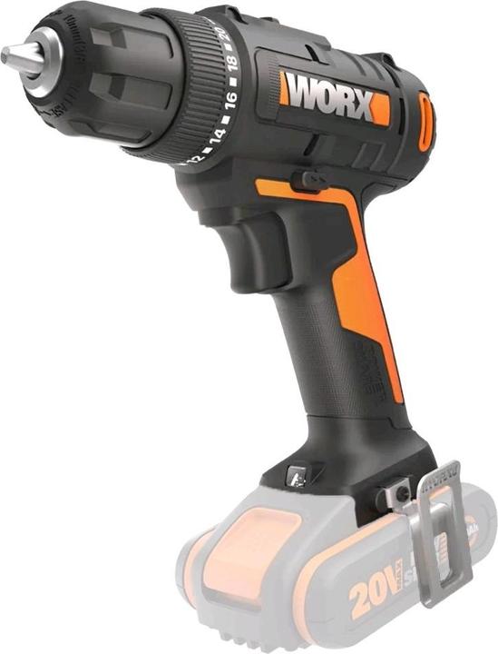 Worx Wiertarko-wkrętarka Wkrętarka WX100.9 30Nm 20V (Batteriebetrieb)