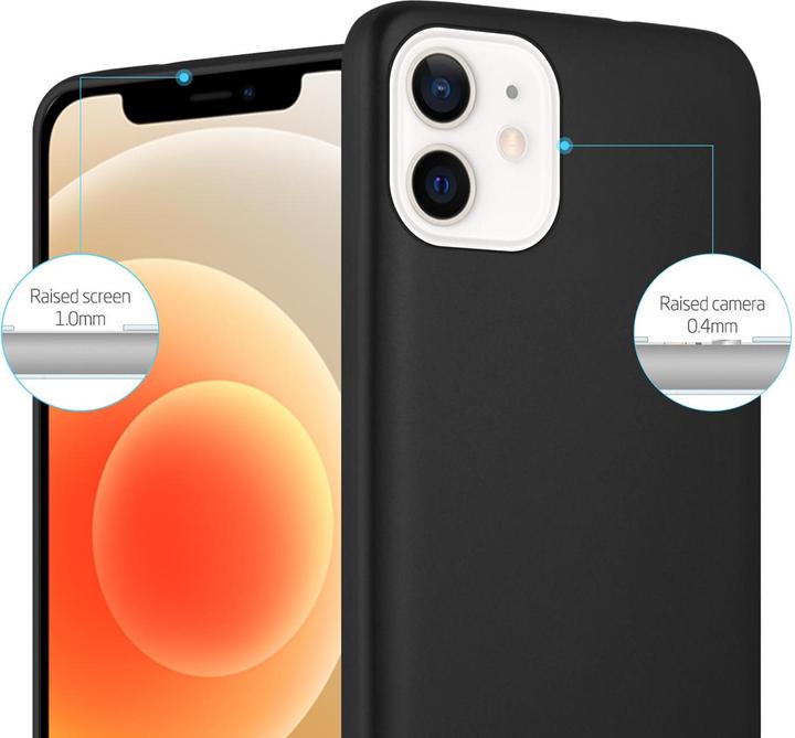 Actual product image Cadorabo TPU Matt Metallic Cover (Apple iPhone 12 mini)
