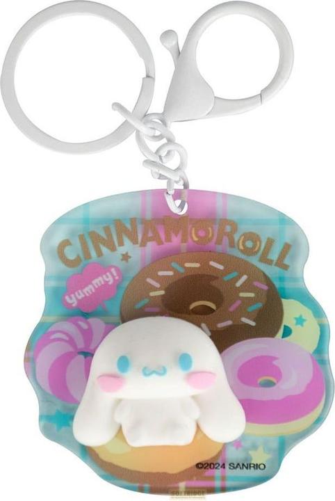Blue Sky Sanrio 3D Acryl Schlüsselanhänger Cinnamoroll