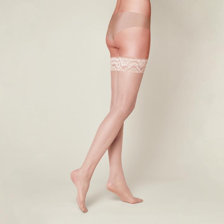 Actual product image Kunert Mystique 20 (pack of 3) hold-up stockings, colour 352 teint, size 41-42 (20 DEN, 41 - 42)