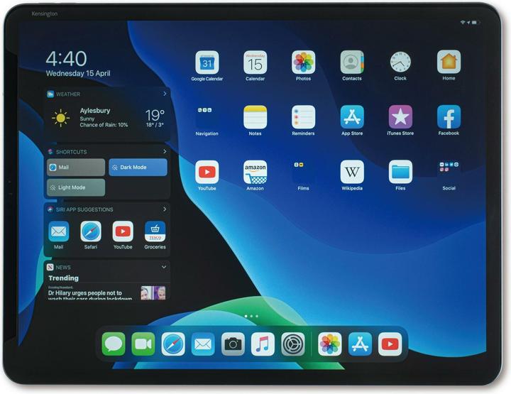 Actual product image Kensington Tablet Protection Film 4-Way Privacy Screen iPad Pro 11 (11", 1 : 1)