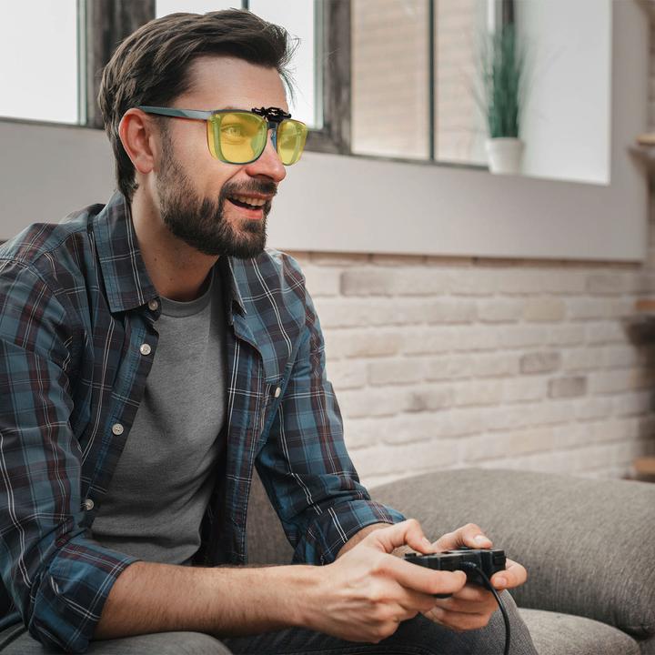 Actual product image Avizar Clip anti-blue light glasses