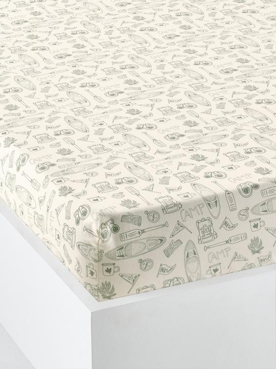 Beige Imprimé