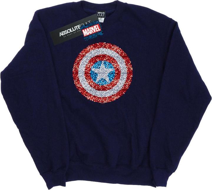 Produktbild Captain America Pixelated Shield Sweatshirt (XL)