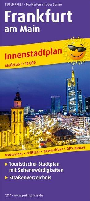 Produktbild Frankfurt am Main Innenstadtplan 1 : 16 000 16000