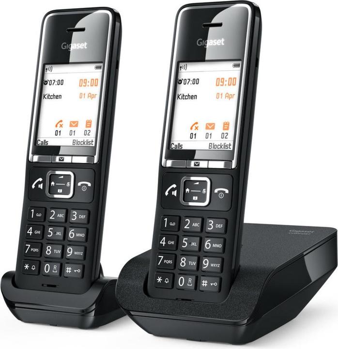 Produktbild Gigaset COMFORT 550 DUO ZWART