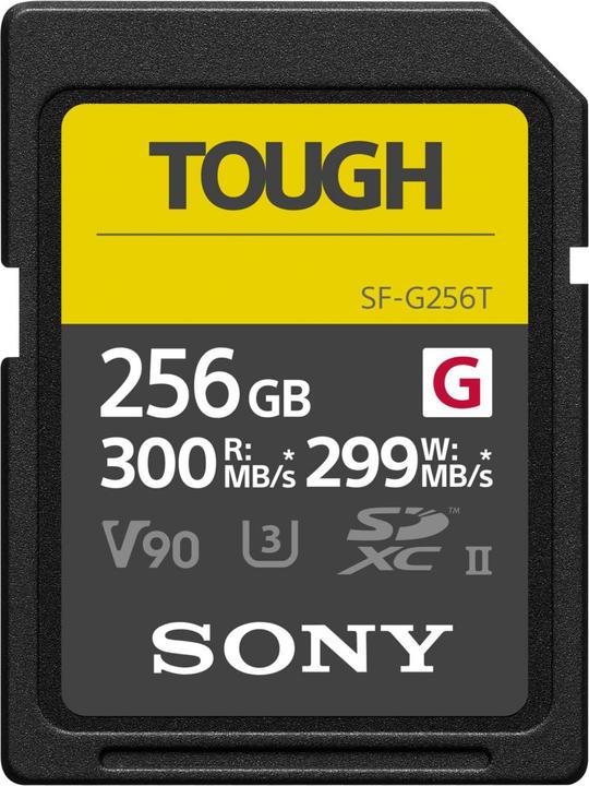 Sony SF-G256T (256 Go, SDXC, U3, UHS-II)