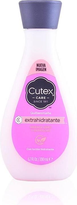 Actual product image Cutex Moisturising Nail Polish Remover 200ml