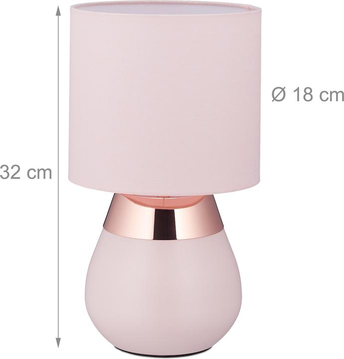 Produktbild Relaxdays Nachttischlampe (E14)