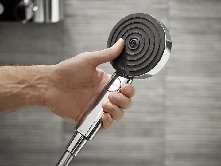 Image du produit hansgrohe Pulsify Select 105 Relaxation économe en eau 3 jets (3 Types de jets, 9 l/min)