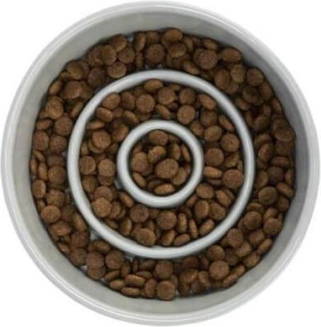 Actual product image Trixie Slow Feeding, ceramic bowl for one dog (0.45 l)