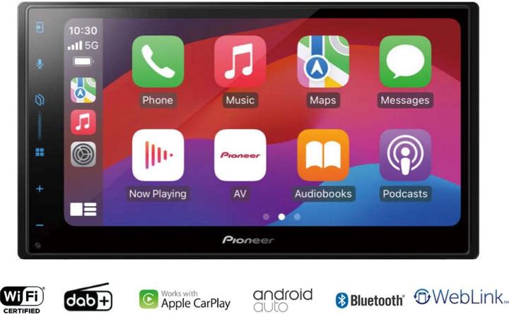 Pioneer SPH-DA77DAB (Android car, Apple Carplay, MirrorLink)