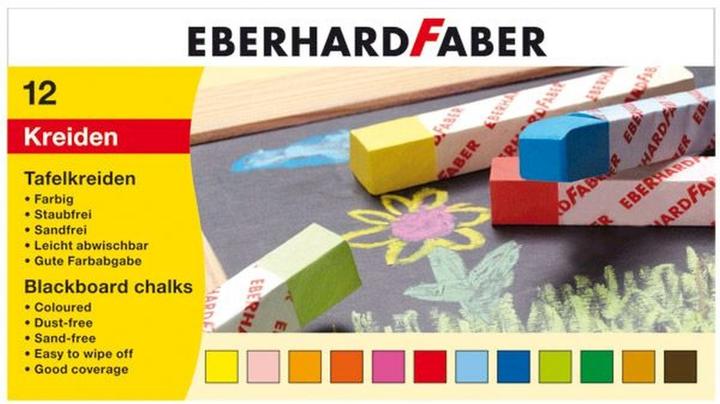 Actual product image EberhardFaber Blackboard chalk (Multicoloured, 12 x)