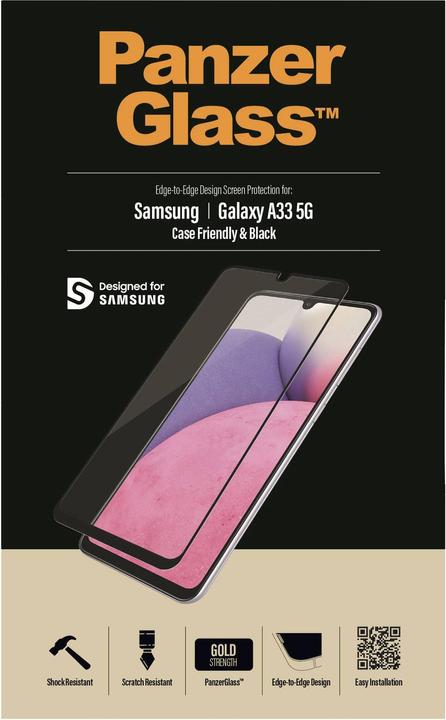 Produktbild PanzerGlass Case Friendly AB (1 Stück, Samsung Galaxy A33 5G)