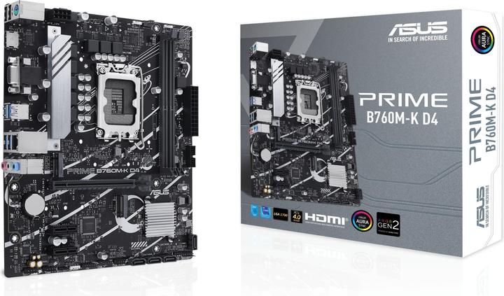 Immagine prodotto ASUS Prime B760M-K (LGA 1700, Intel B760, mATX)