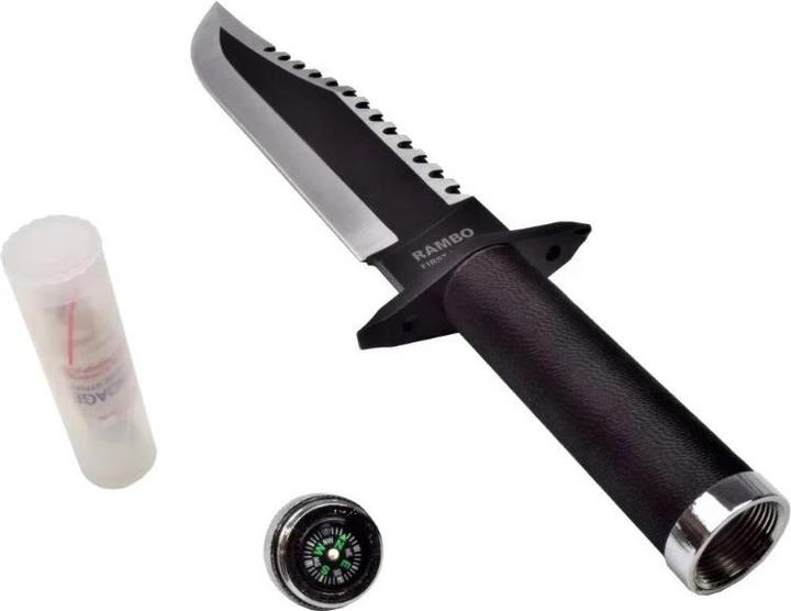 Produktbild Nóż Rambo II Cinema Classic 400 mm z pochwa skórzan (25 cm)