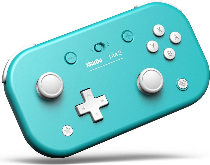 Actual product image 8bitdo Lite 2 Turquoise (Android, Switch, Switch Lite)