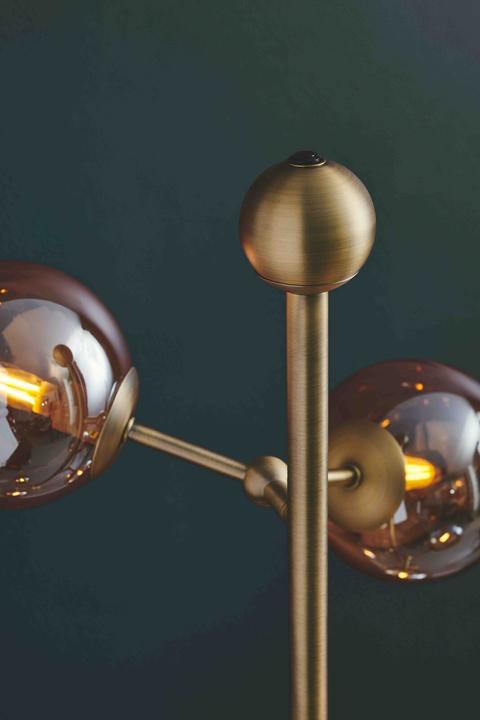 Produktbild Halo Design Flexible Stehlampe Atom Amber Ø 37/ H 155 cm (G9)