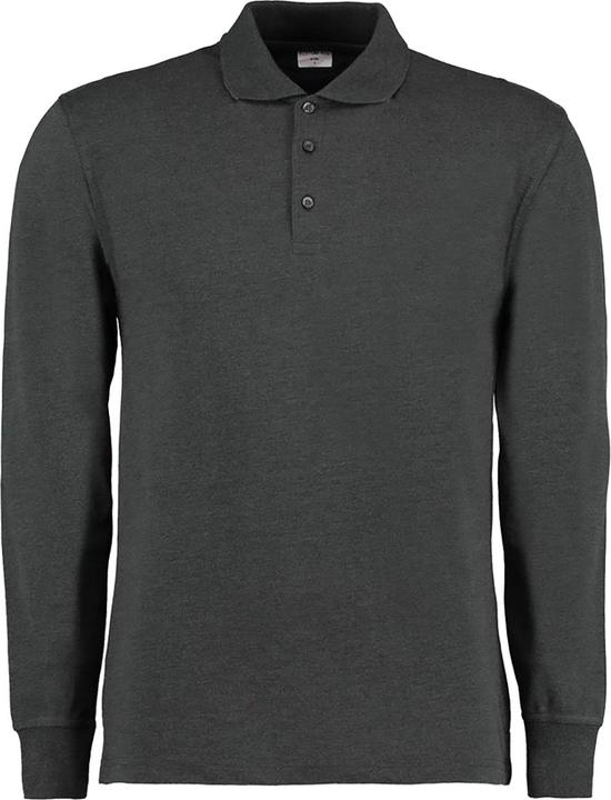 Kustom Kit Pique Langarm Polo Shirt