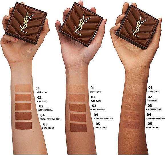 Actual product image Yves Saint Laurent Bronzer (All Hours Hyper Bronzer) 7.5 g - Shade: 02 (02 Camel, Bronzer, 120 g)