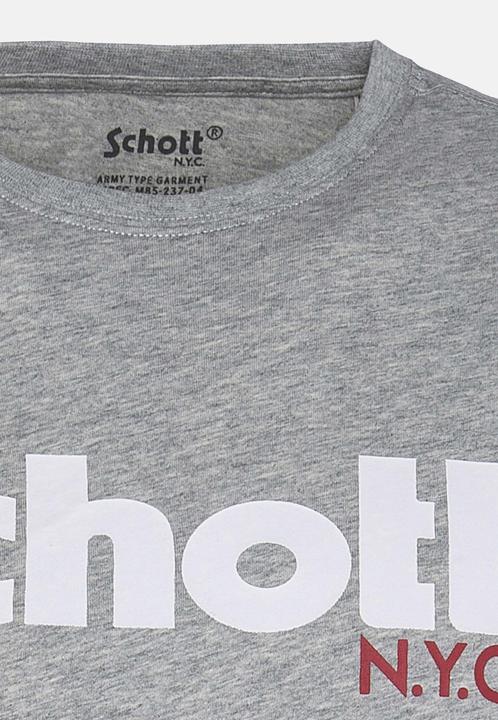 Produktbild Schott T-Shirt Logo Kurzarmshirt (XXL)