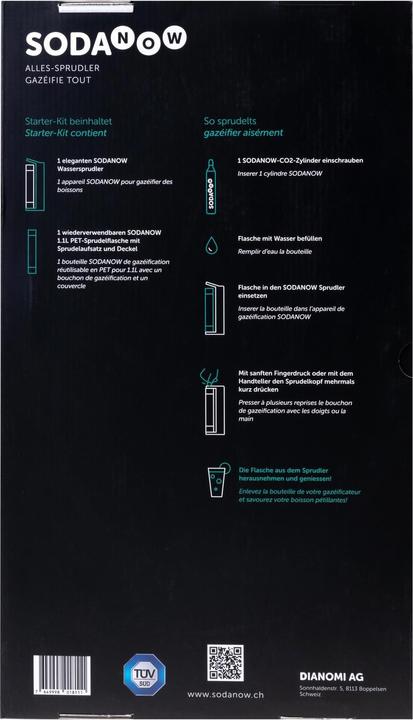 Actual product image Sodanow All fizzers