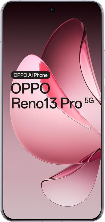 Produktbild OPPO RENO 13 PRO 5G DS 12+512 VOD PURPLE (512 GB, Purple, 6.67", Dual SIM, 50 Mpx, 5G)