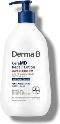 Immagine prodotto Derma:B Derma B CeraMD Repair Lotion Unscented Ceramide Panthenol Body Moisturizer 13.52 Fl. Oz. 400ml (Lozione corpo, 400 ml)