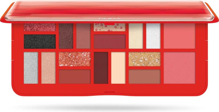 Produktbild Pupa Milano Palette L 3D Effects (Red)