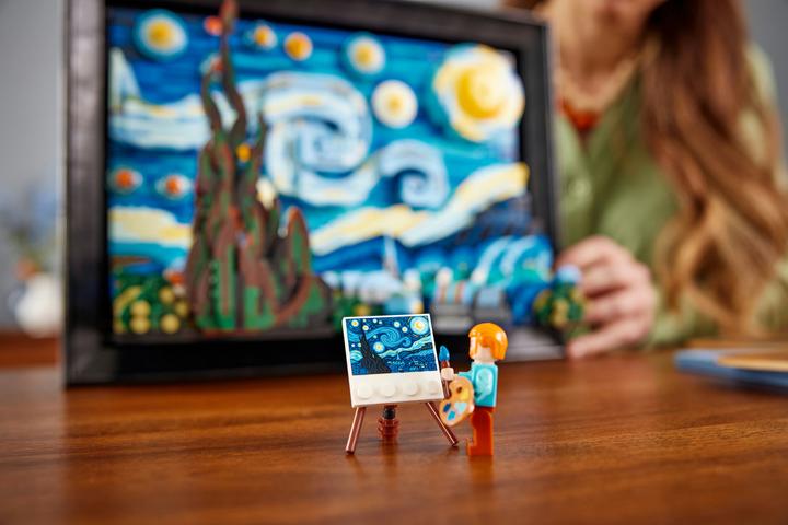 Image du produit LEGO Vincent van Gogh - Nuit étoilée (21333, LEGO difficiles à trouver, LEGO Icons)