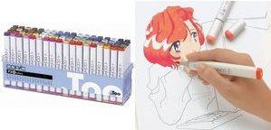 Produktbild Copic 72er Set (Grau, 7 mm, 72 x)