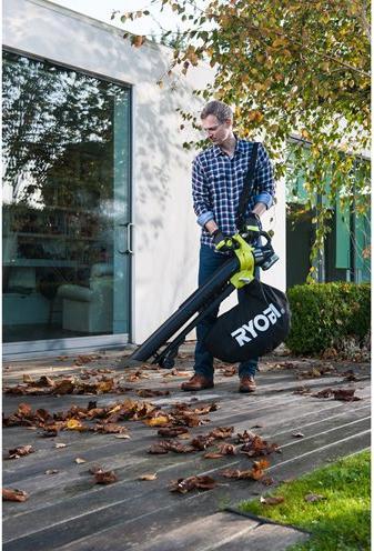 Actual product image Ryobi 5133003661 (Rechargeable battery operated, Leaf blower)