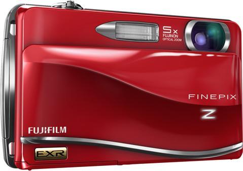 Fujifilm FinePix Z800 EXR, 12MP, 5x Zoom, HD-Movies, Rot
