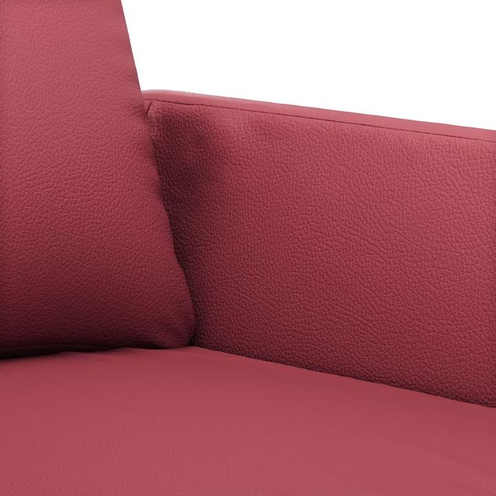Produktbild VidaXL Sessel Weinrot 60 cm Kunstleder,Farbe: Weinrot,Material