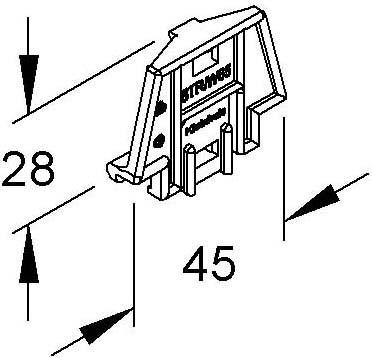 Image du produit HKL Equerre de fixation (4.50 cm)