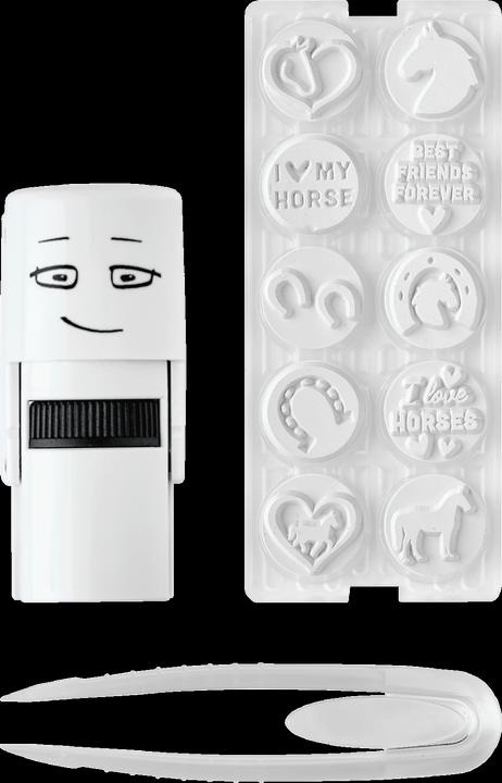Produktbild Colop Stempel Little NIO Set Pferde 10-teilig