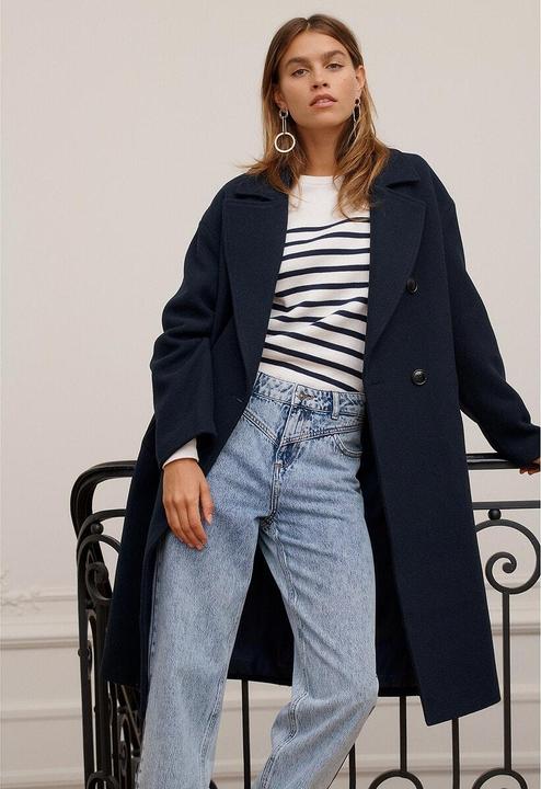 Produktbild La Redoute Collections Matrosenpullover aus Bio-Baumwolle (S)