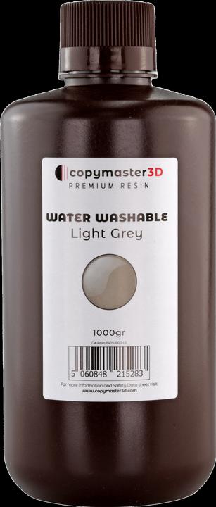 Immagine prodotto Copymaster3D Resina UV lavabile in acqua - 1000 ml - Grigio chiaro (Grigio, 1000 g)