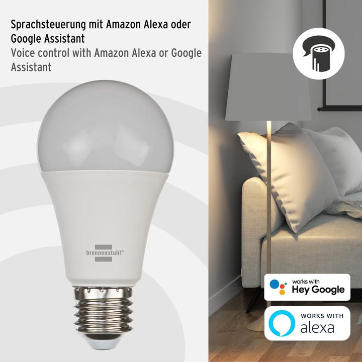 Produktbild Brennenstuhl SB 810 (E27, 9 W, 810 lm, 1 x, F)