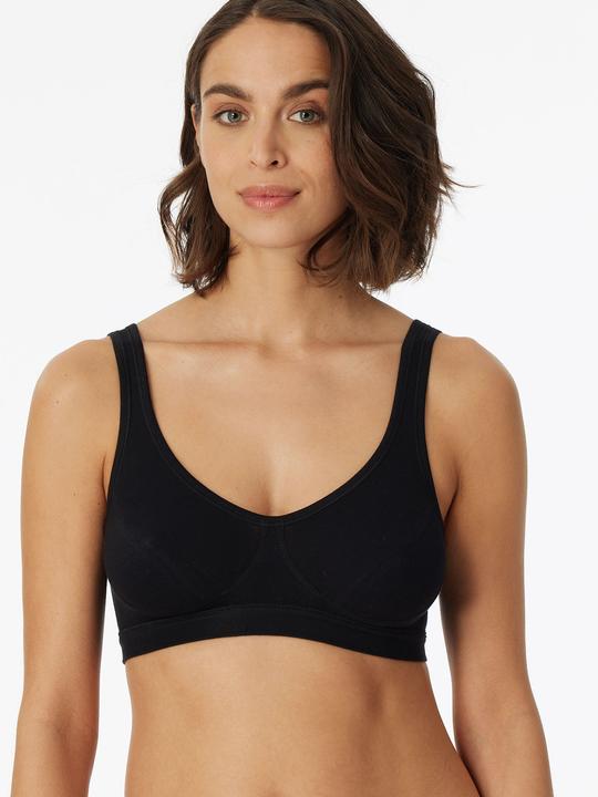 Produktbild Schiesser Bustier 95/5 Organic Cotton Padded (4er Pack, 85 A)