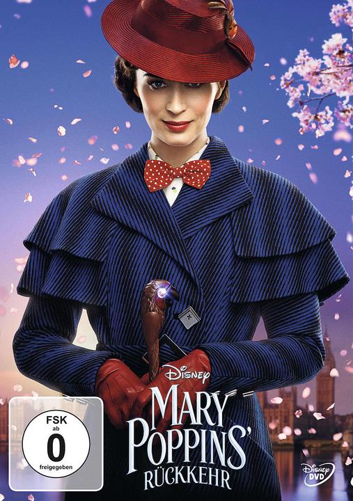 Actual product image Mary Poppins Returns - DVD (DVD, 2018, German, English, Italian, Turkish)