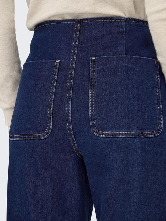 Actual product image Only ONLMADELINE Hohe Taille Weiter Beinschnitt Jeans Jeans mit weitem Bein (L)