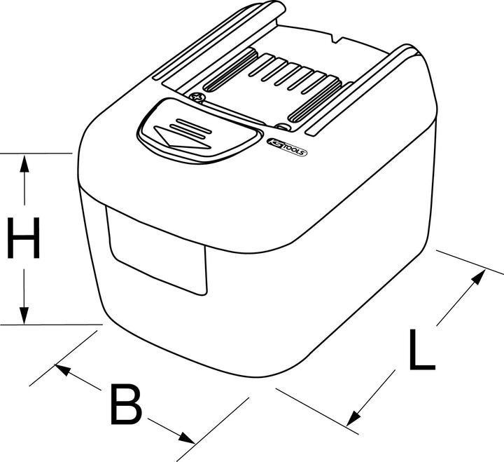 Actual product image KS Tools 515.3594 (18 V)