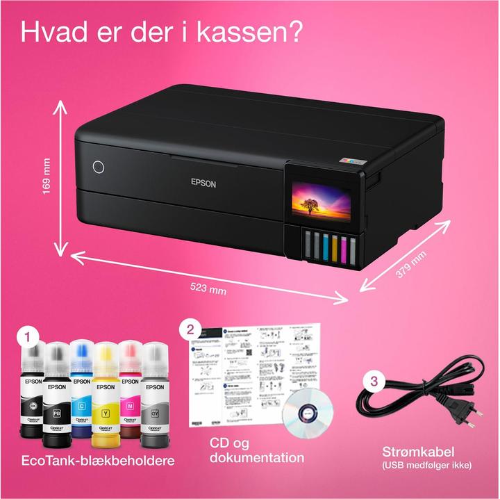 Immagine prodotto Epson EcoTank ET-8550 (Eco-Tank, Colore)